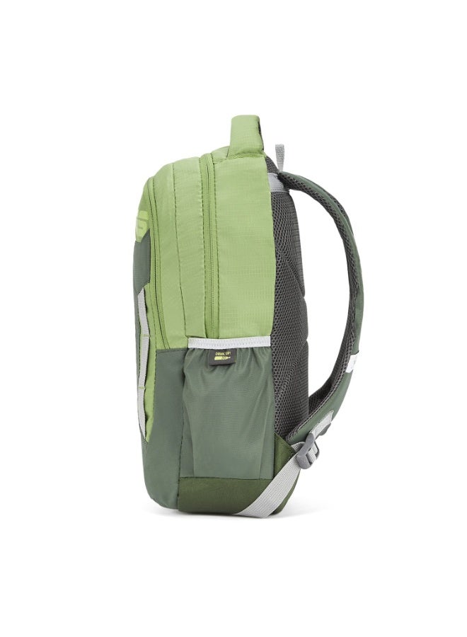 سكاي باجز Skybags 18 Ltrs (47 Cms) Standard 3 Compartment Backpack (Bpvox22Egrn_Green) - Image 4
